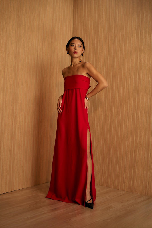 Vestido LUNA rojo